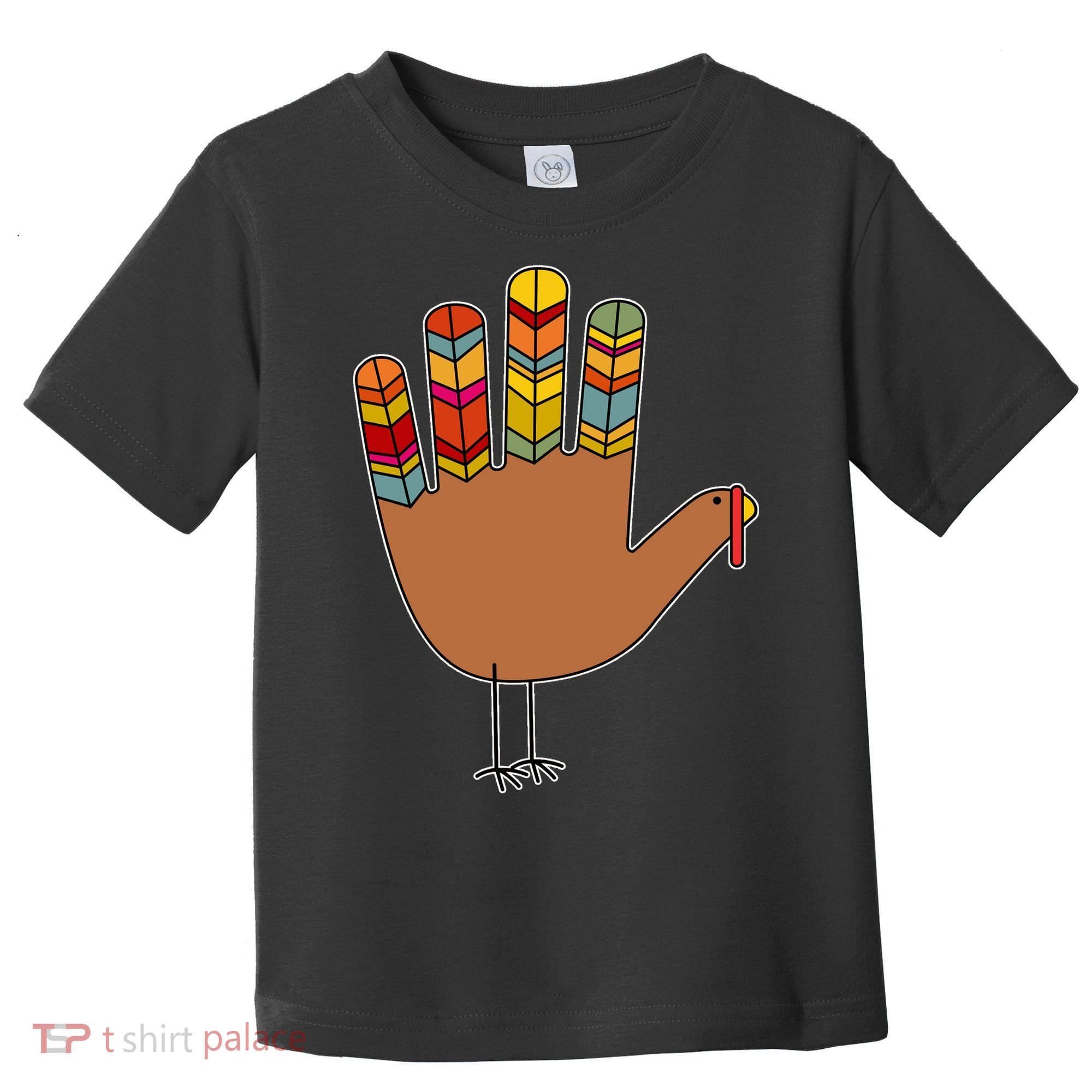 Turkey Hand High Five Toddler T-Shirt
