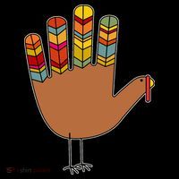 Turkey Hand High Five Toddler T-Shirt thumb 4