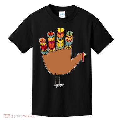 Turkey Hand High Five Kids T-Shirt