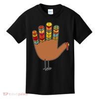 Turkey Hand High Five Kids T-Shirt thumb 0