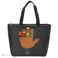 Turkey Hand High Five Tote Bag thumb 0