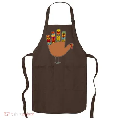 Turkey Hand High Five Apron