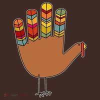 Turkey Hand High Five Apron thumb 3
