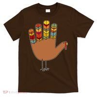 Turkey Hand High Five T-Shirt thumb 0