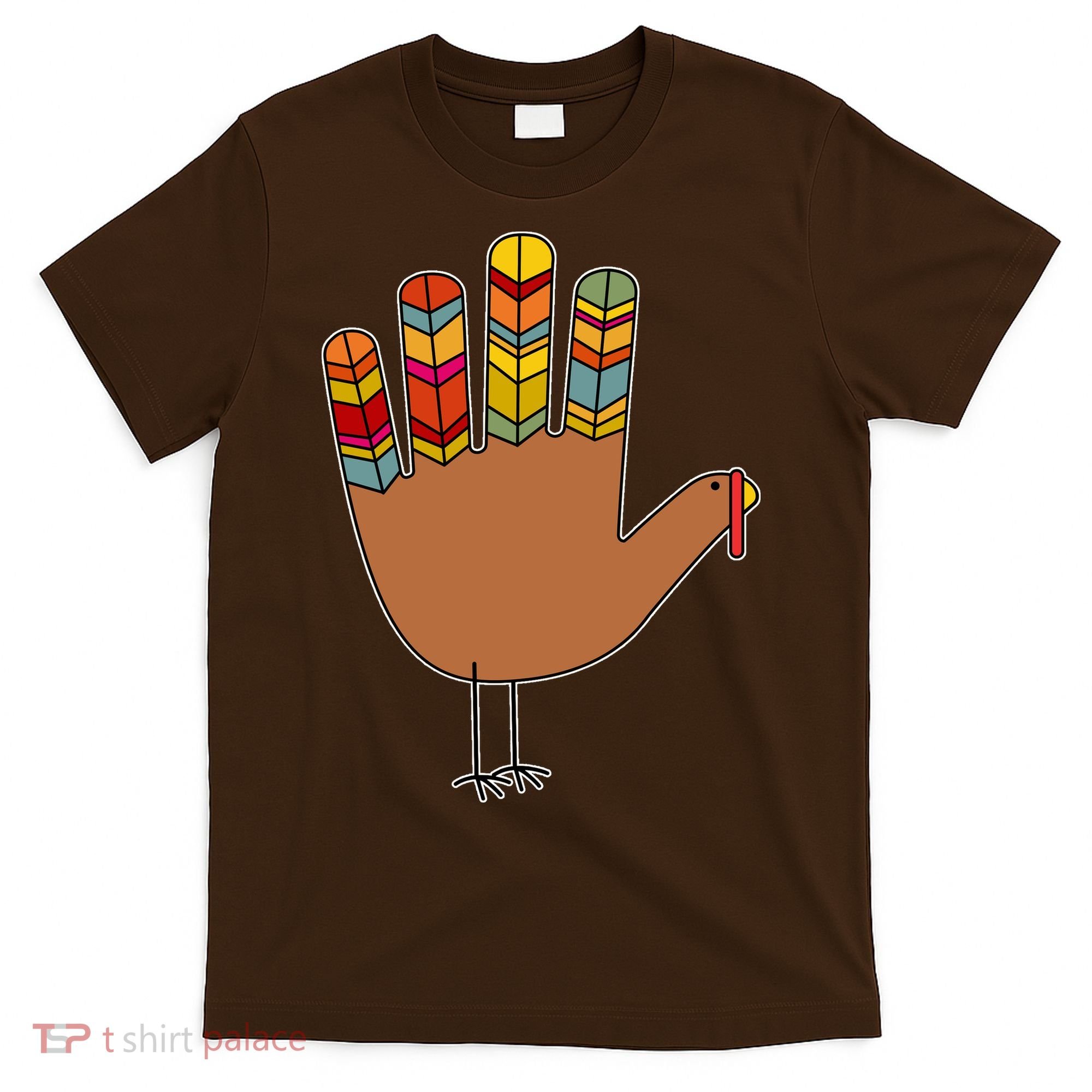 Turkey Hand High Five T-Shirt