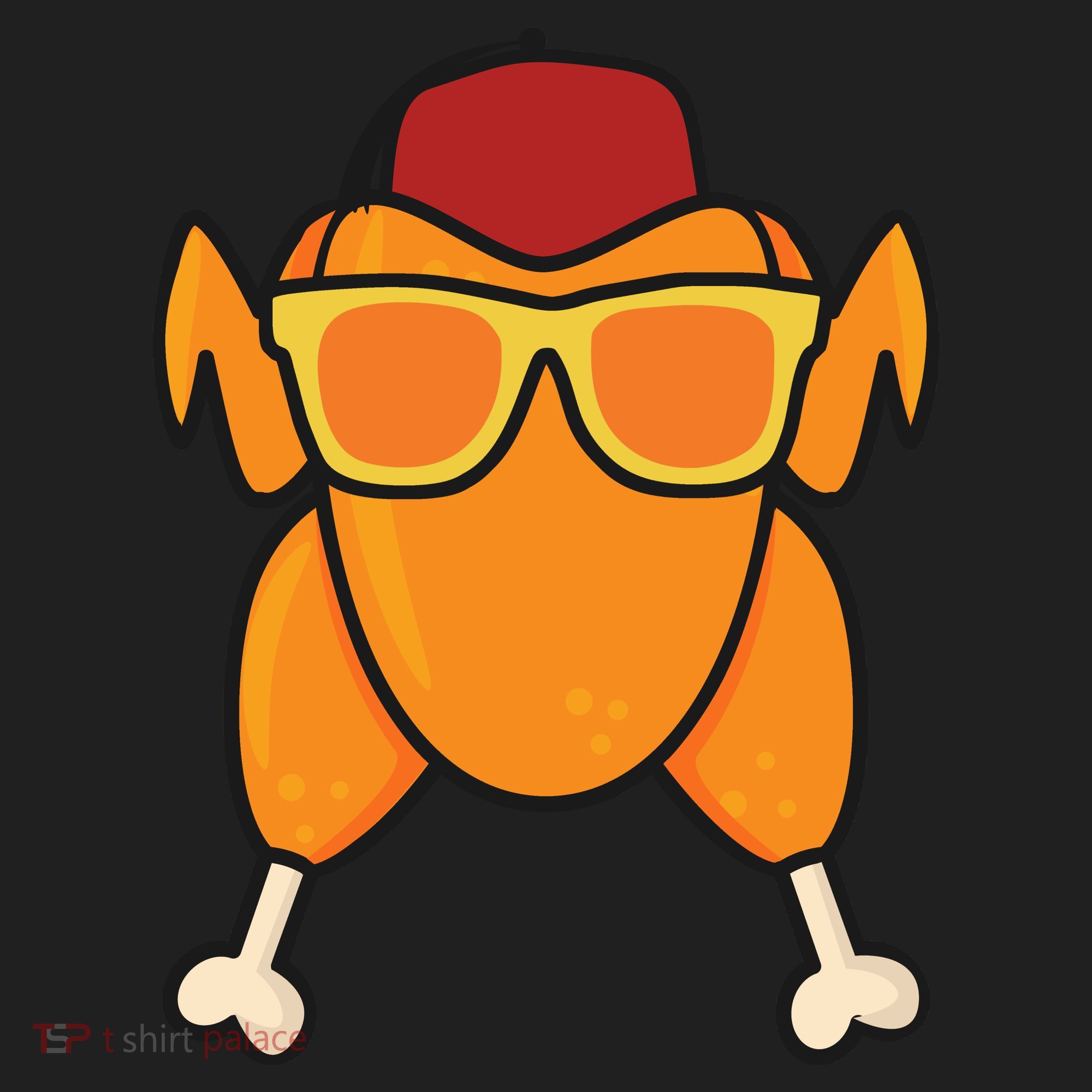 Turkey Head Happy Thanksgiving Day Funny Hat
