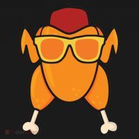 Turkey Head Happy Thanksgiving Day Funny Kids T-Shirt thumb 4