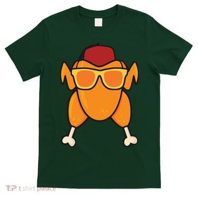 Turkey Head Happy Thanksgiving Day Funny T-Shirt