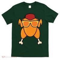 Turkey Head Happy Thanksgiving Day Funny T-Shirt thumb 0