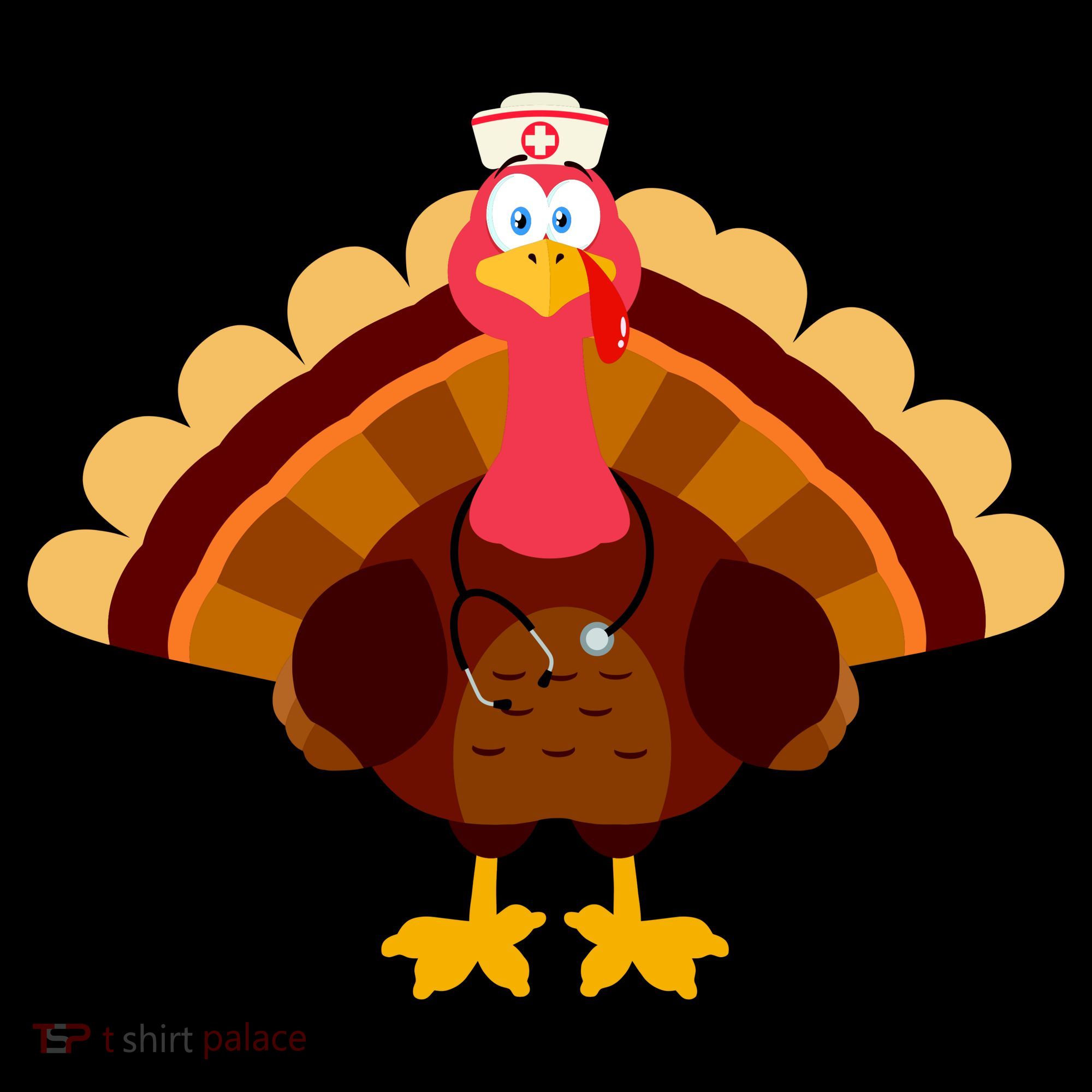 Turkey Nurse Toddler Hoodie