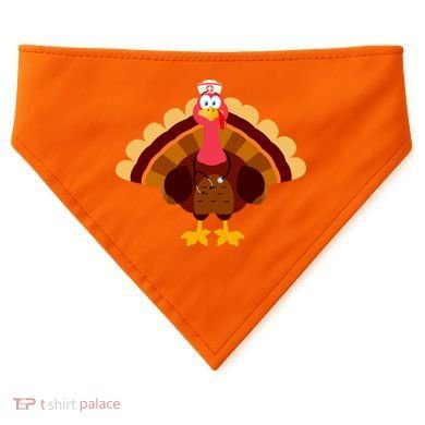 Turkey Nurse USA-Made Doggie Bandana