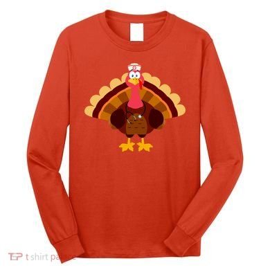Turkey Nurse Long Sleeve Shirt