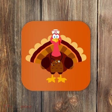 Turkey Nurse Coaster