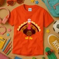 Turkey Nurse Kids T-Shirt thumb 3