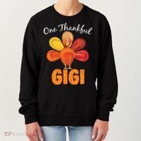 Turkey One Thankful Gigi Women's Sweatshirt thumb 0