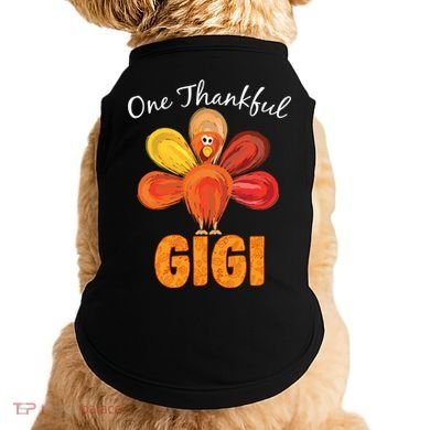 Turkey One Thankful Gigi Doggie Tank