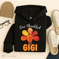Turkey One Thankful Gigi Hoodie thumb 4