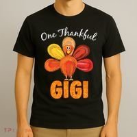 Turkey One Thankful Gigi T-Shirt thumb 3