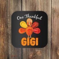 Turkey One Thankful Gigi Coaster thumb 0