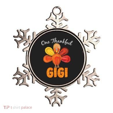 Turkey One Thankful Gigi Ornament