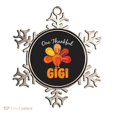 Turkey One Thankful Gigi Ornament
