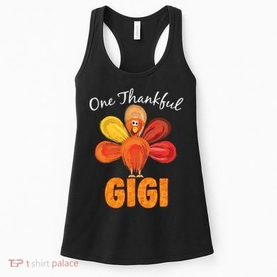 Turkey One Thankful Gigi Women's Tank Top