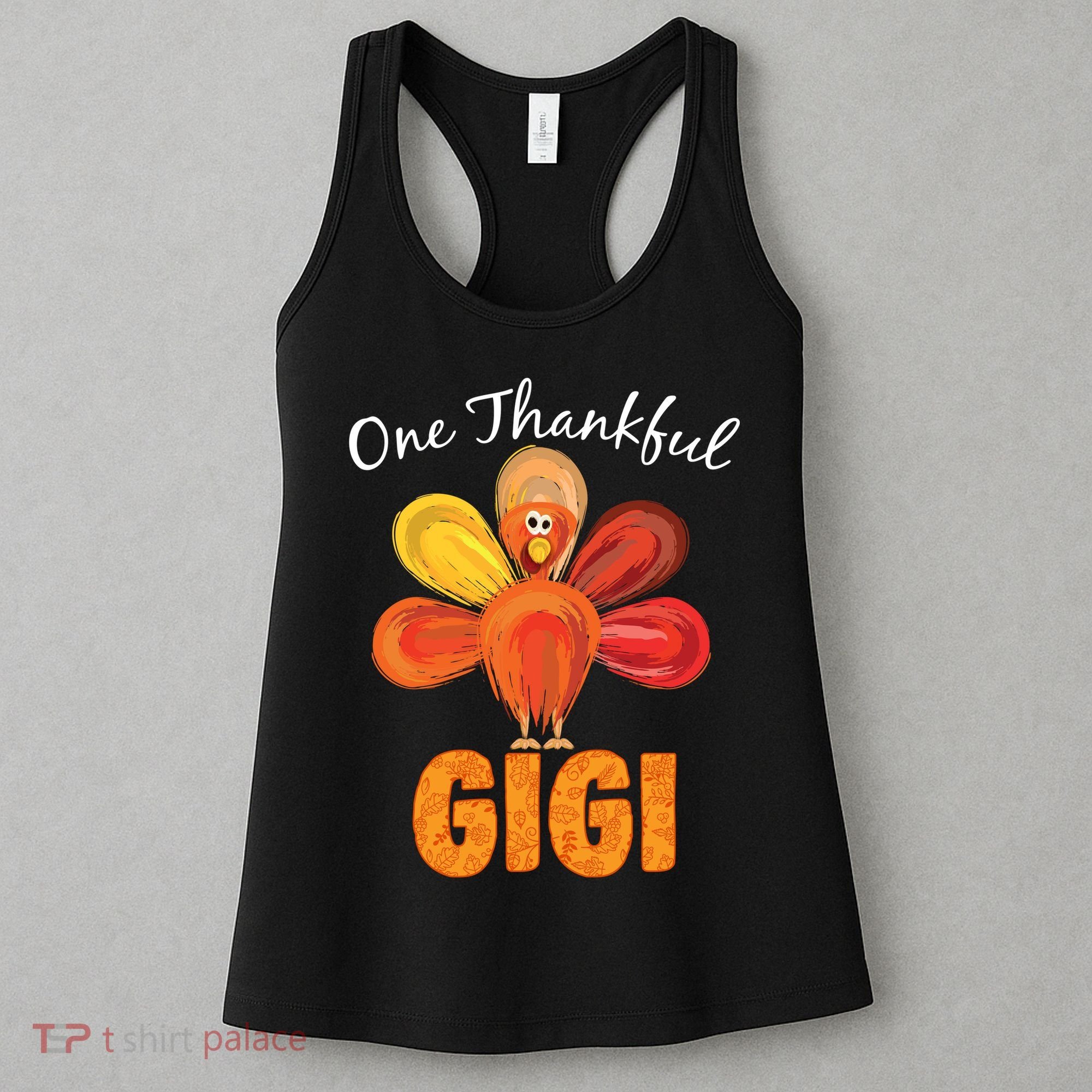 Turkey One Thankful Gigi Women's Tank Top