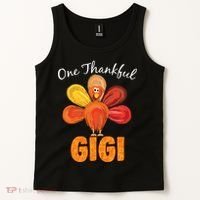 Turkey One Thankful Gigi Tank Top thumb 2