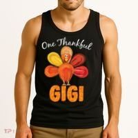 Turkey One Thankful Gigi Tank Top thumb 3