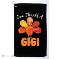 Turkey One Thankful Gigi Golf Towel thumb 0