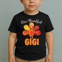 Turkey One Thankful Gigi Toddler T-Shirt thumb 2