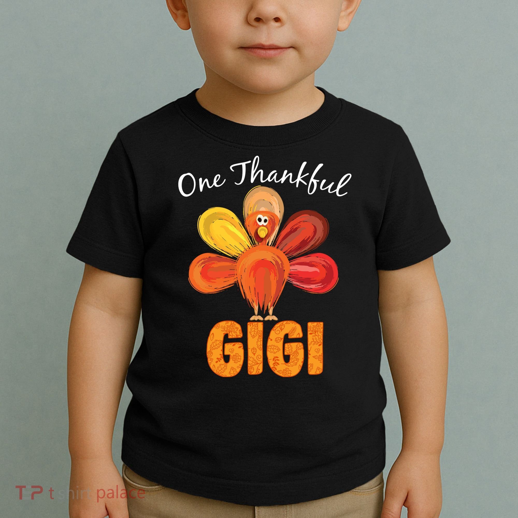 Turkey One Thankful Gigi Toddler T-Shirt