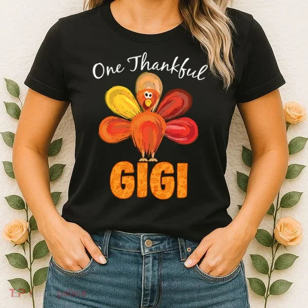 Turkey One Thankful Gigi Women's T-Shirt
