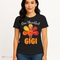 Turkey One Thankful Gigi Women's T-Shirt thumb 4