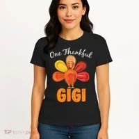 Turkey One Thankful Gigi Women's T-Shirt thumb 4