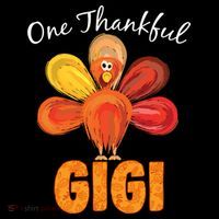Turkey One Thankful Gigi Women's T-Shirt thumb 6