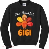 Turkey One Thankful Gigi Kids Sweatshirt thumb 0