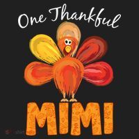 Turkey One Thankful Mimi Women's Sweatshirt thumb 2
