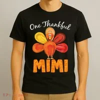 Turkey One Thankful Mimi T-Shirt thumb 3