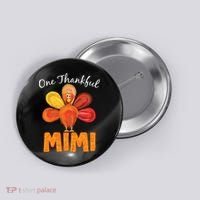 Turkey One Thankful Mimi Button thumb 0