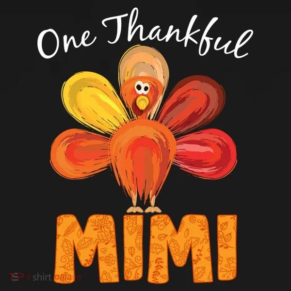 Turkey One Thankful Mimi Bucket Hat