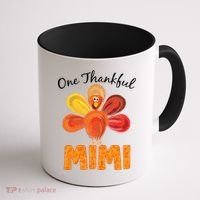 Turkey One Thankful Mimi Coffee Mug thumb 1