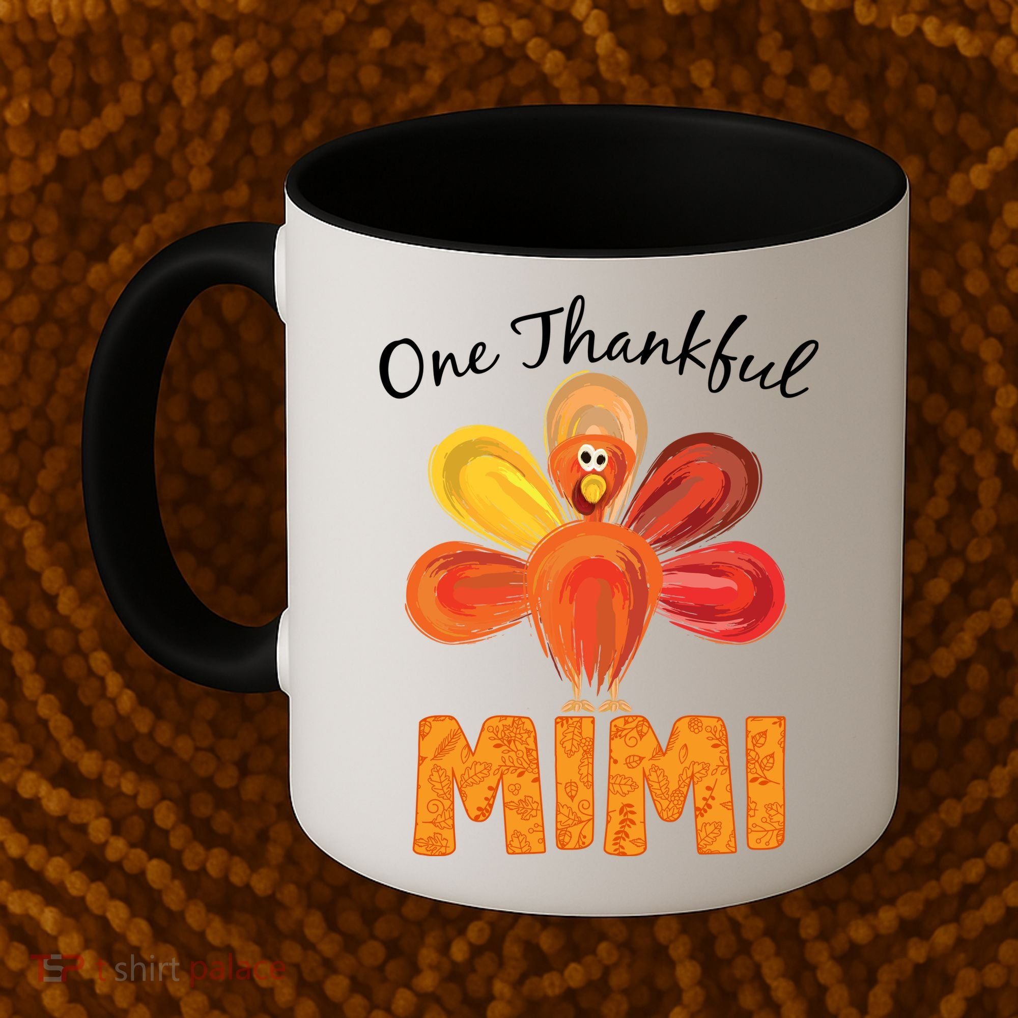 Turkey One Thankful Mimi Coffee Mug