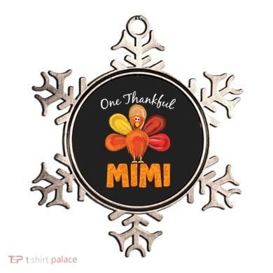 Turkey One Thankful Mimi Ornament