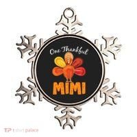 Turkey One Thankful Mimi Ornament thumb 0