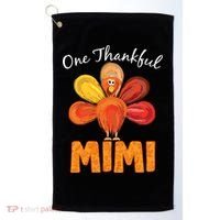 Turkey One Thankful Mimi Golf Towel thumb 0