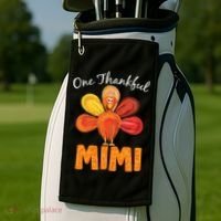 Turkey One Thankful Mimi Golf Towel thumb 2