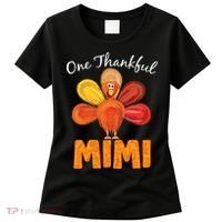 Turkey One Thankful Mimi Women's T-Shirt thumb 0