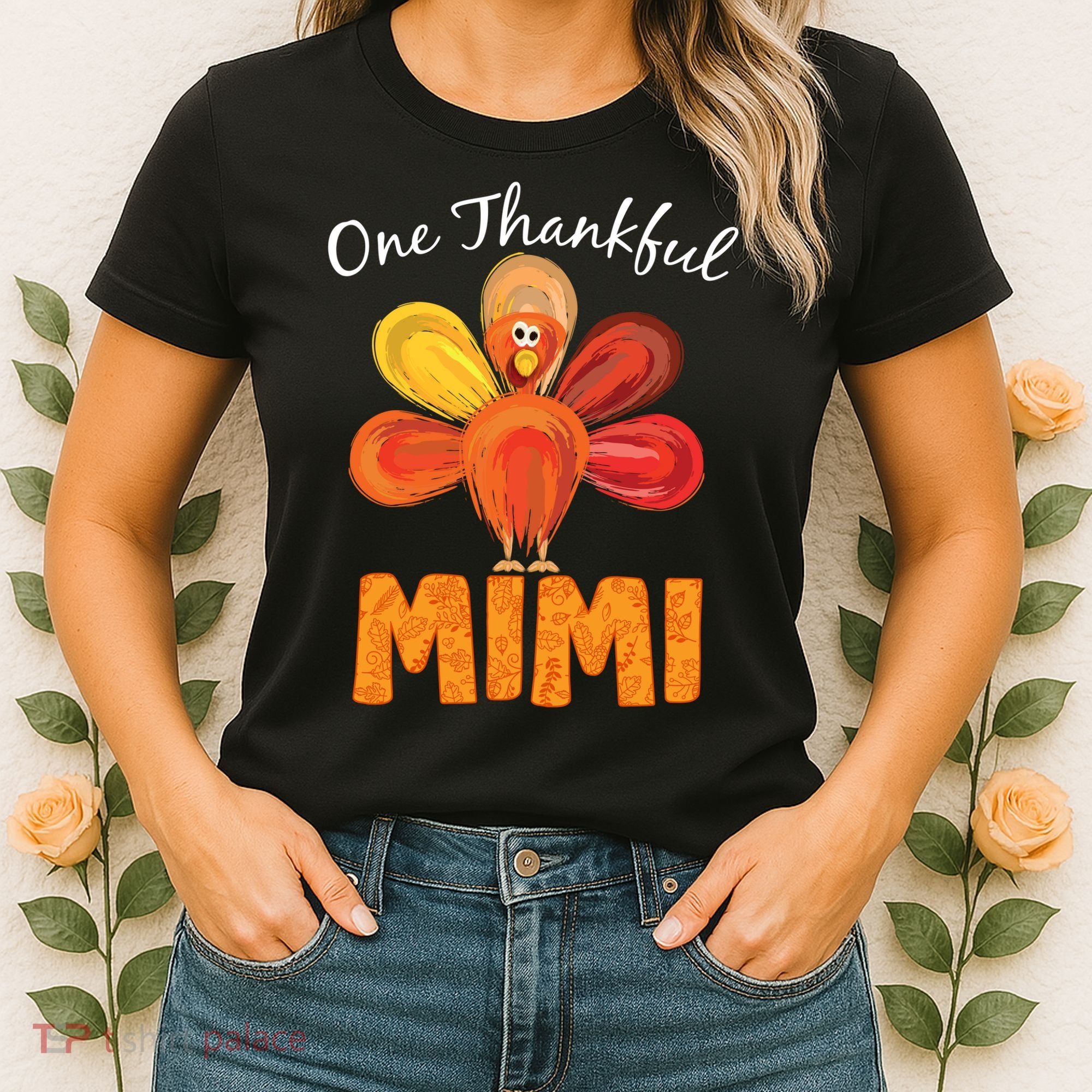 Turkey One Thankful Mimi Women's T-Shirt