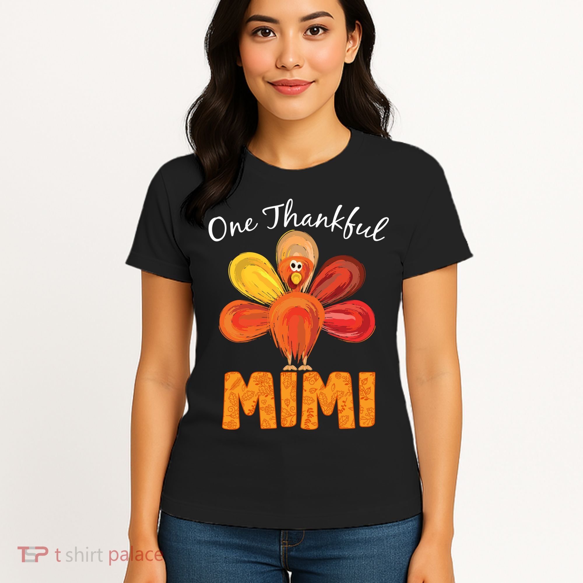 Turkey One Thankful Mimi Women's T-Shirt